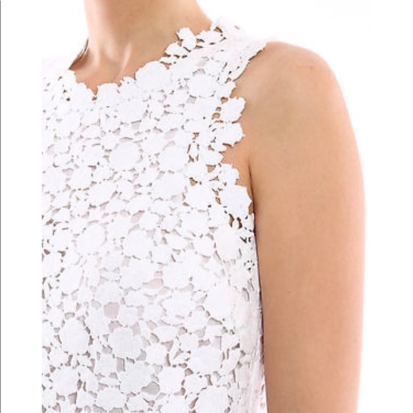 Michael Kors sleeveless shift with floral crochet - Picture 4 of 8